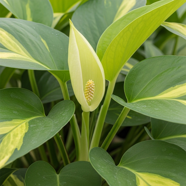 Cây trầu bà có hoa không? Ý nghĩa khi cây trầu bà ra hoa 3 Hoa cây trầu bà