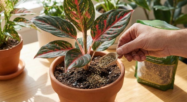 Cách Chăm Sóc Cây Phú Quý Đúng Chuẩn: Xanh Tốt, Ít Bệnh, Bền Màu 5 Bón phân cho cây phú quý