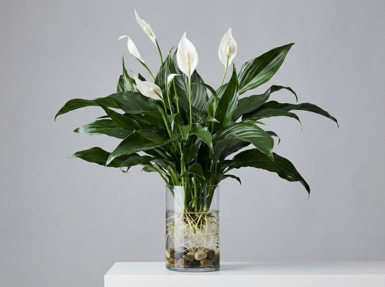 Trồng cây Lan Ý thủy sinh 1